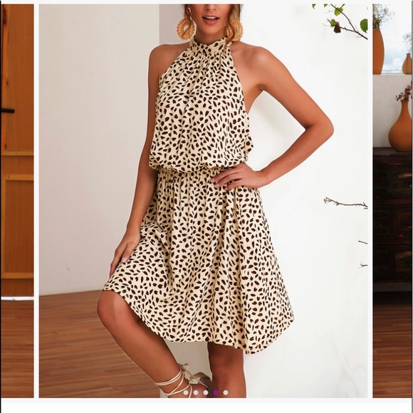 Halter Dress - Picture 1 of 2